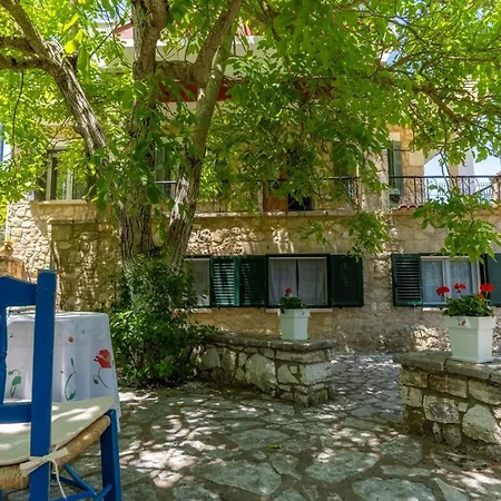 Aspro Stone Mansion In The Area Of Lefkada *